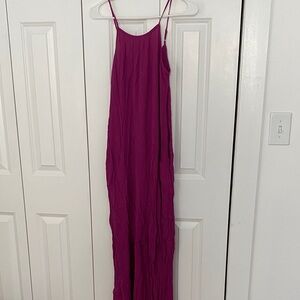 a new day Bright Fuchsia Maxi Dress